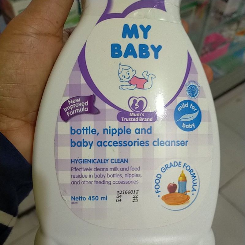 My Baby Bottle Nipple Cleanser 450ml | Sabun Cuci Botol bayi