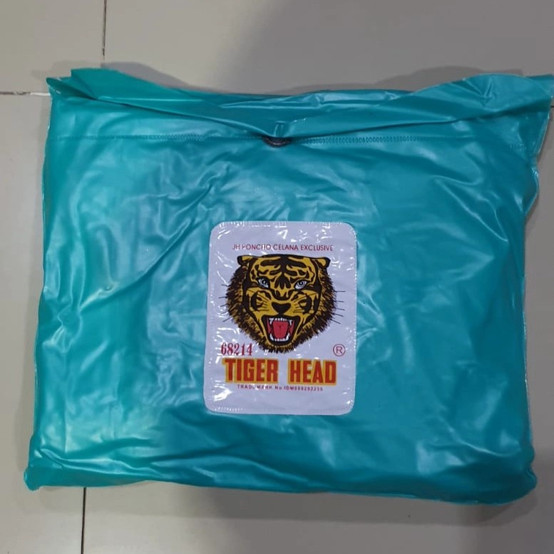 Jas Hujan Poncho Tangan Celana Tiger Head ( ponco celana ) kode 68214