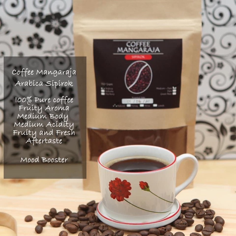 

Coffee Mangaraja Arabica Sipirok, Fruity Coffee, aromatic, 150 gram