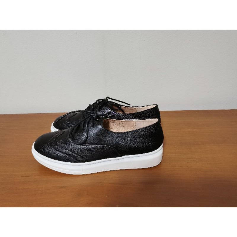 Original AMANTE oxford shoes black