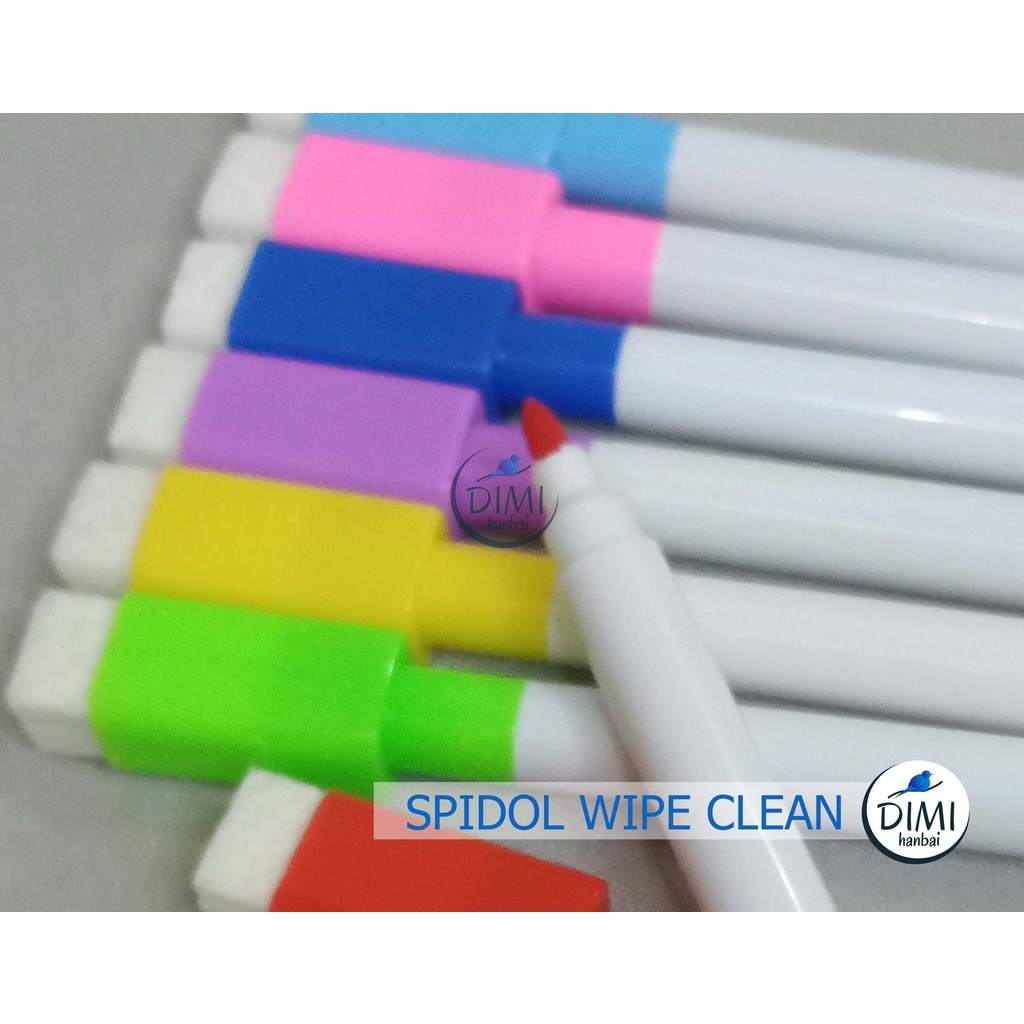 

[DIMI] Spidol Wipe and Clean Bisa Dihapus Cocok Untuk Anak