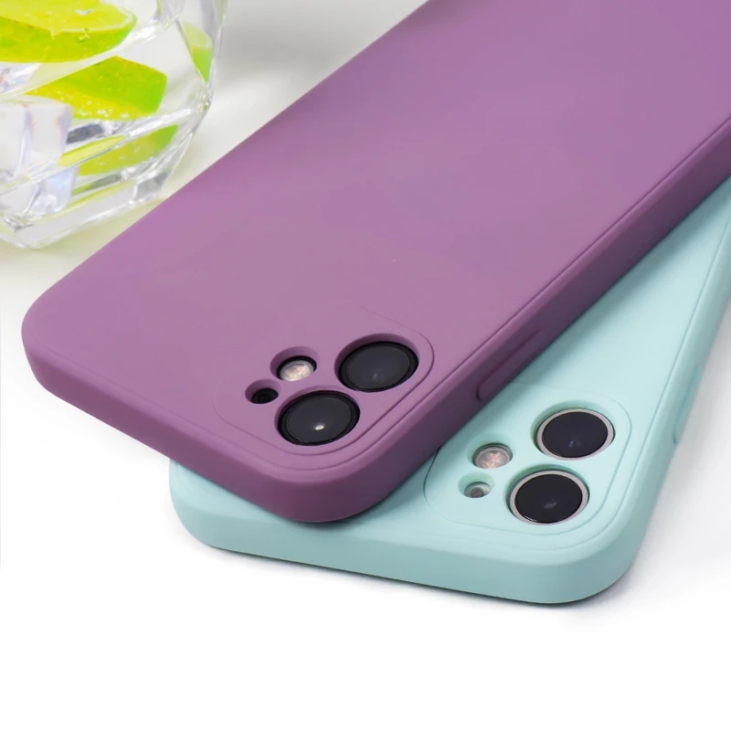 Soft Case Silikon Warna Permen Untuk iPhone Xs Max X XR 8 7 6 6S Plus SE 2022 2020 5G 4G