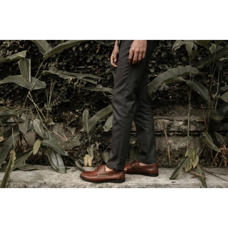 VALIANT BROWN |WOLF x HEROES| Sepatu Formal Vintage Klasik Sporty Pria/Cowok/Men - Derby Zapat