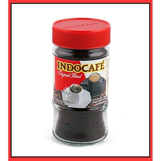 Minuman Coffe Original Kopi Hitam INDOCAFE ORIGINAL BLEND 200gram BOTOL