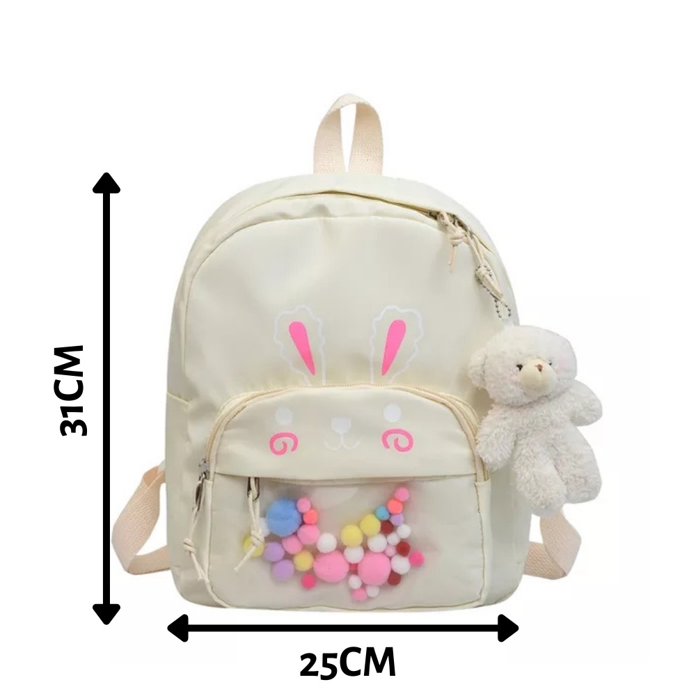 TAS RANSEL SEKOLAH ANAK PEREMPUAN / RANSEL BACKPACK CEWEK TAS FASHION MODEL LUCU S-93116