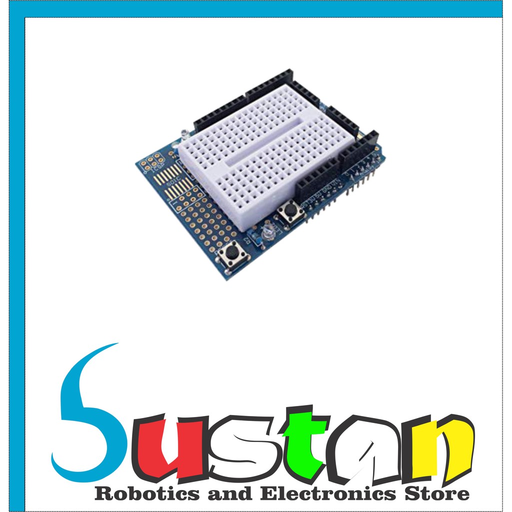 Jual Prototype Shield V With Mini Breadboard Compatible Board For