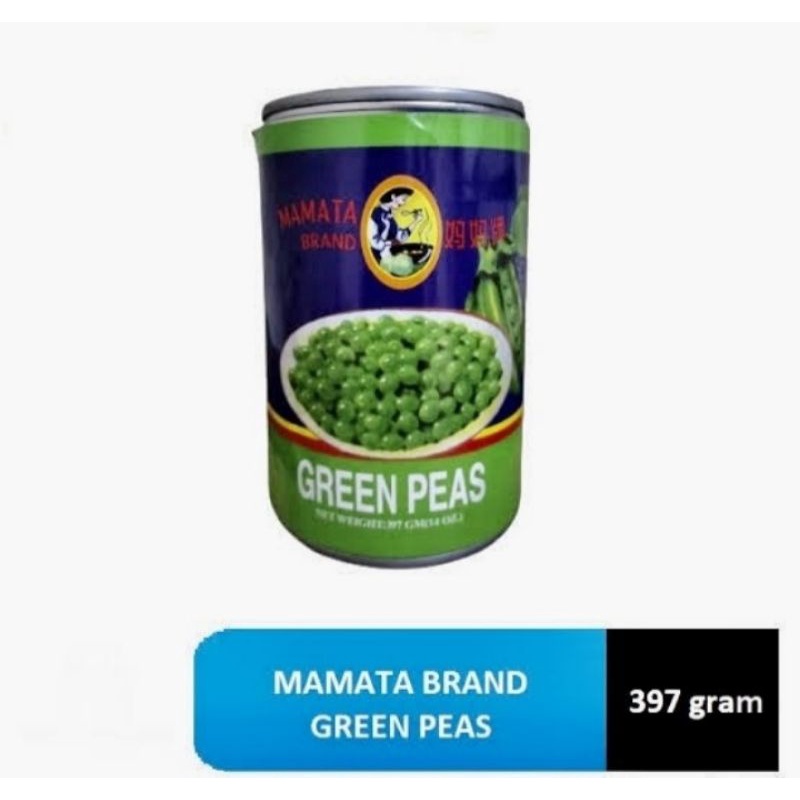 

Mamata Green Peas 397 gram