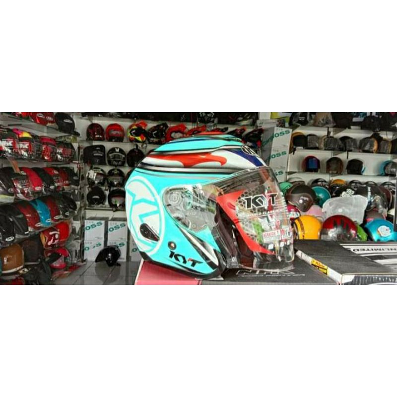 helm kyt kyoto aquamarine original