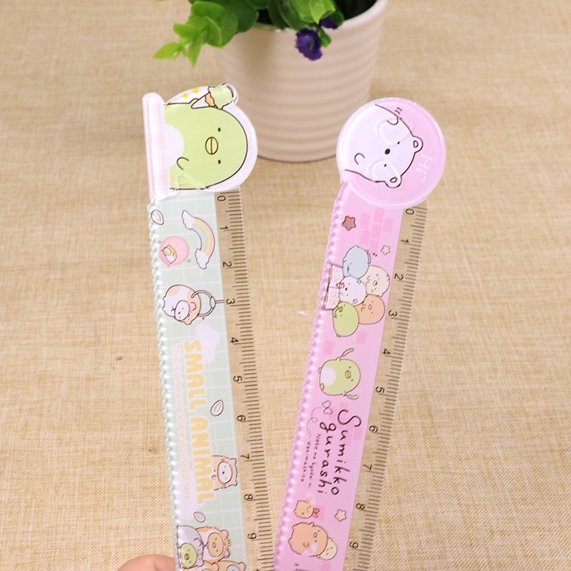 KENSHO Penggaris Karakter Lucu 15 Cm Import Sumikkogurashi Ruler / Garisan