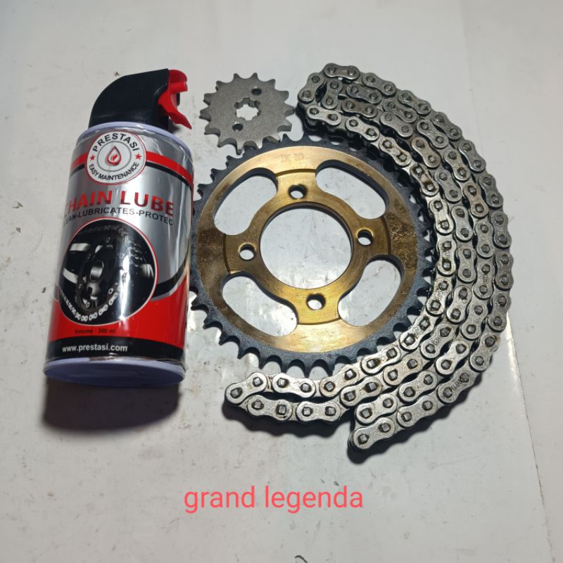 gear gir rantai bonus chain lube grand legenda