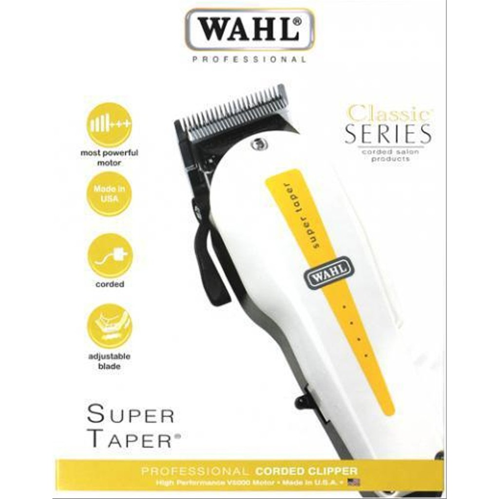 Cukur rambut WAHL  SUPER TAPER Classic Series  (Free Packing Bubble Wrap)