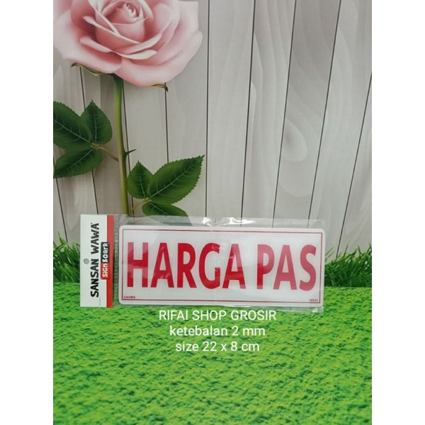 

HARGA PAS SIGN BOARD AKRILIK TEBAL MURAH BERKUALITAS