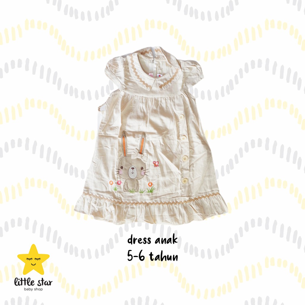 Nikita Dress Bayi Anak Perempuan | Pakaian Anak Cewek