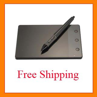 Huion H420 Tablet Papan Grafik Gambar USB 4x2,3 Inch+ Pena 