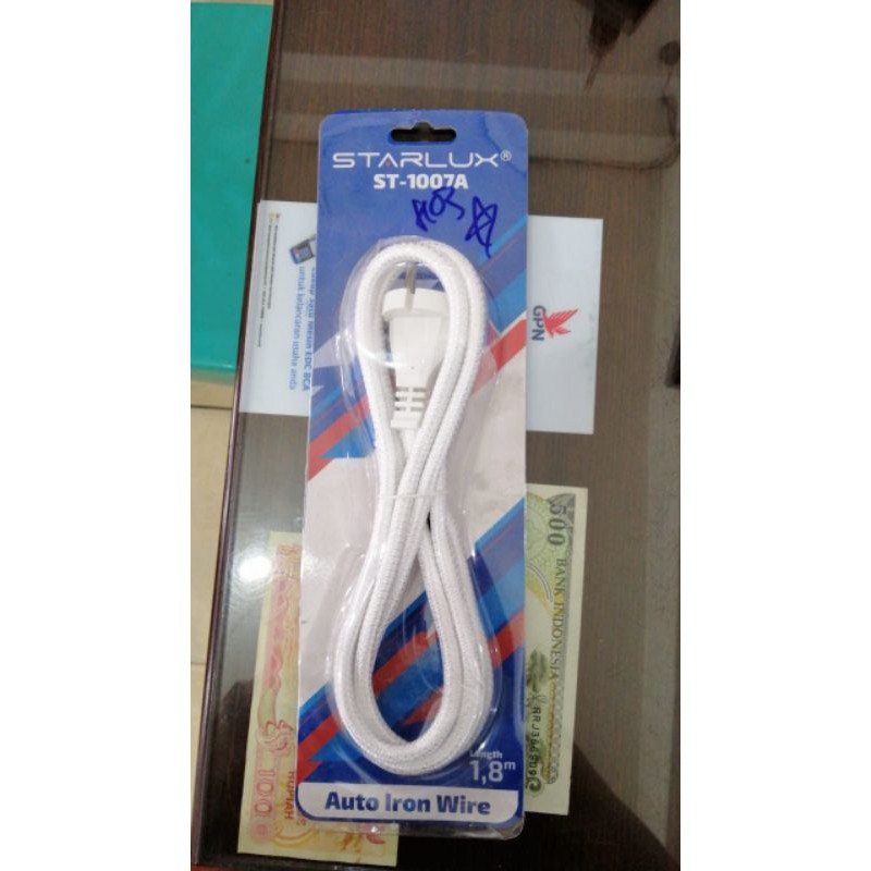 Kabel Setrika Starlux ST-1007A 1.8Meter