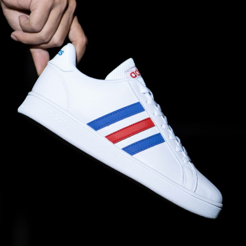 Adidas grand court white france original