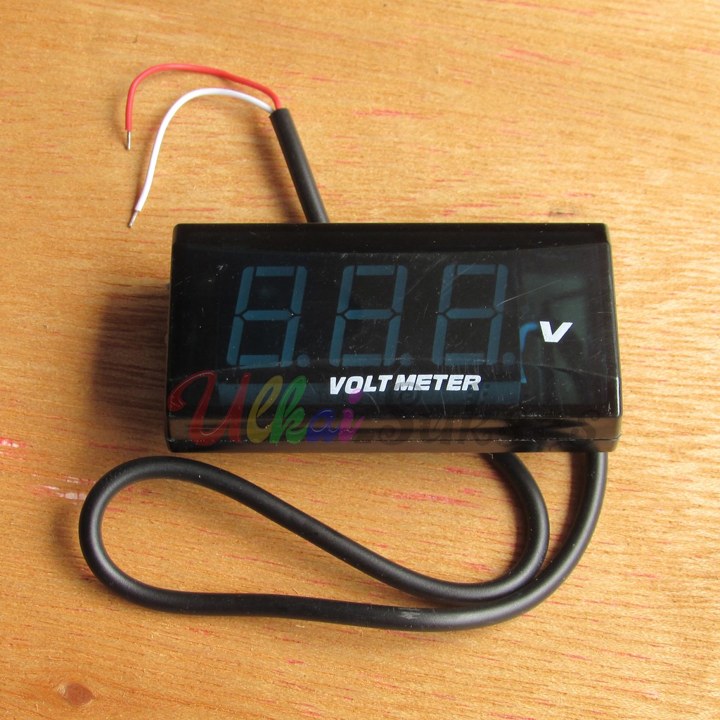 Volt Meter / Voltmeter Silm Waterproof Murah Laris