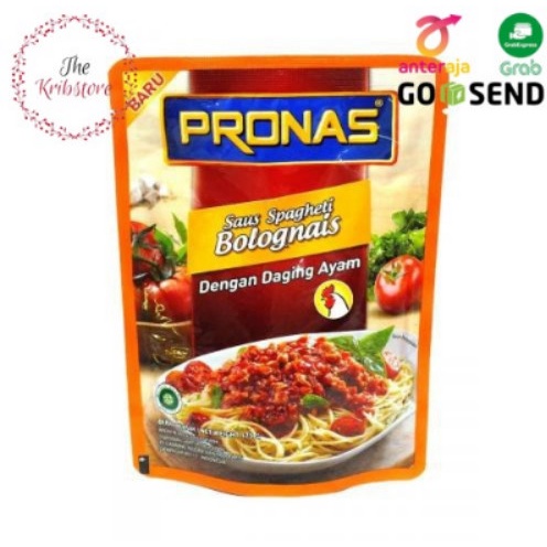 

PRONAS Bolognais Saus Spagheti Daging Ayam 175 gr 350 gr