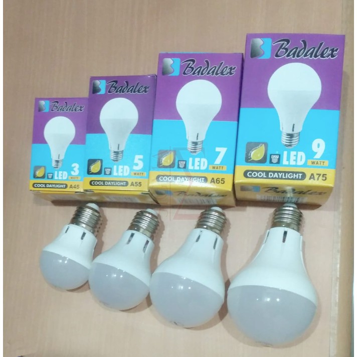 Paket Spektakuler Lampu Led Termurah Beli Dikit Harga Grosir 3w 5w 7w 9w Super Terang Kualitas Oke Shopee Indonesia