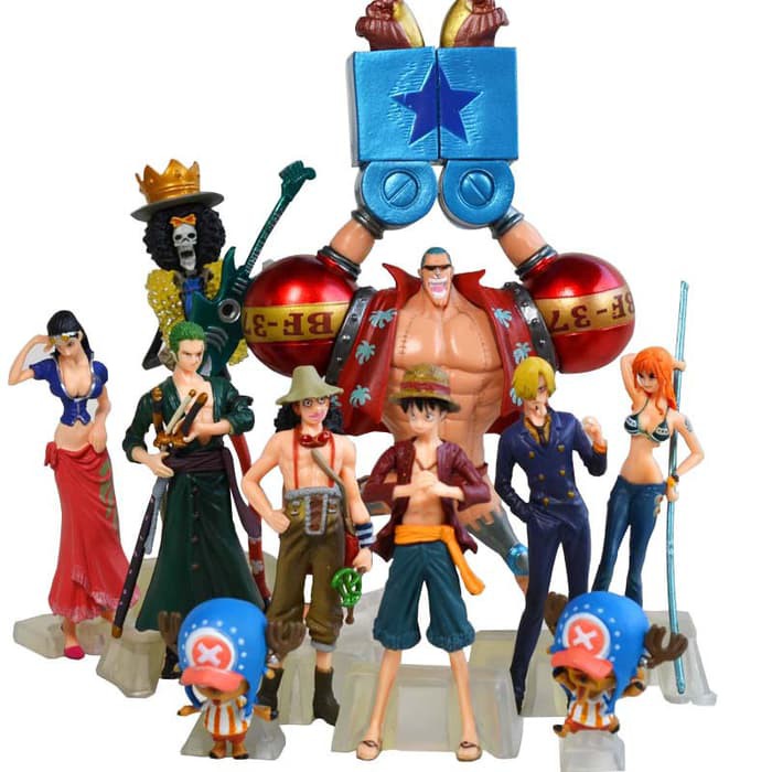 PROMO TERBARU Action Figure Set PVC Chozokei Damashii Chodam One Piece New World MURAH MERIAH