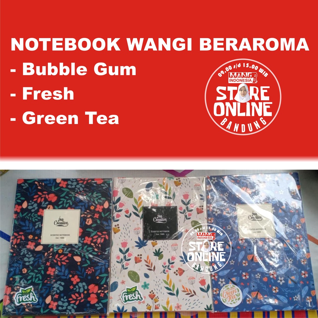 

Notebook B5 Perfume - Notebook Beraroma Wangi