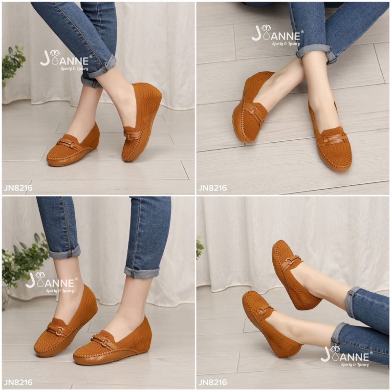 JOANNE Sepatu Wedges Shoes Wanita JN8216 [ORIGINAL BRAND]