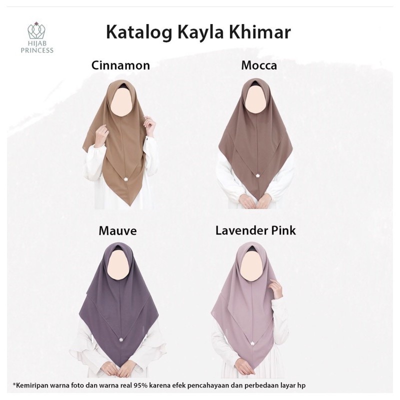 Kayla Khimar by Hijab Princess