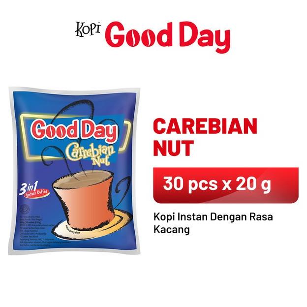 

TERBARU GOOD DAY Carrebian Nut 1 Bag (30 x 20 gr)/MINUMAN COLLAGEN/MINUMAN YOYIC/MINUMAN DIET/MINUMAN PEMUTIH BADAN/MINUMAN KOREA/MINUMAN KEMASAN/MINUMAN KALENG/MINUMAN KOTAK/MINUMAN SEHAT HERBAL/MINUMAN SEHAT UNTUK TUBUH/MINUMAN SEHAT ORGANIC/MINUMAN