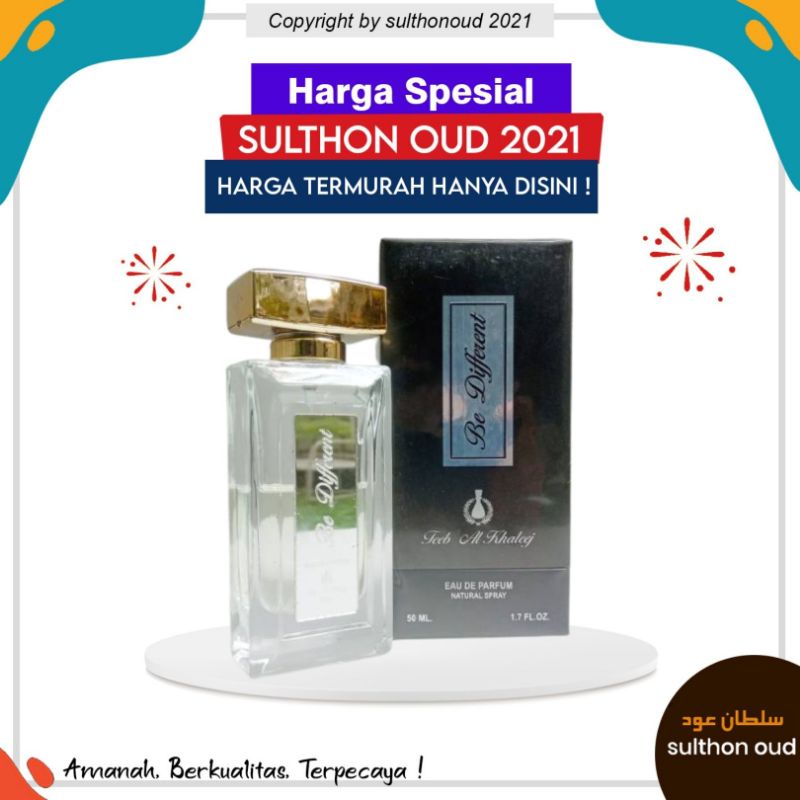 Parfum Arab  Be Different Eau De Parfum 50ml