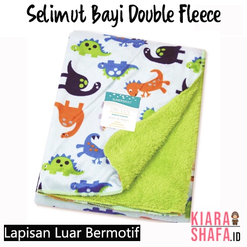 Kiarashafa - Selimut Bayi Double Fleece