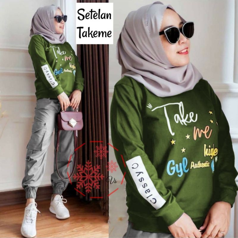 ST TAKEME SV STELAN TAKEME STELAN KEKINIAN WANITA STELAN TERBARU MURAH