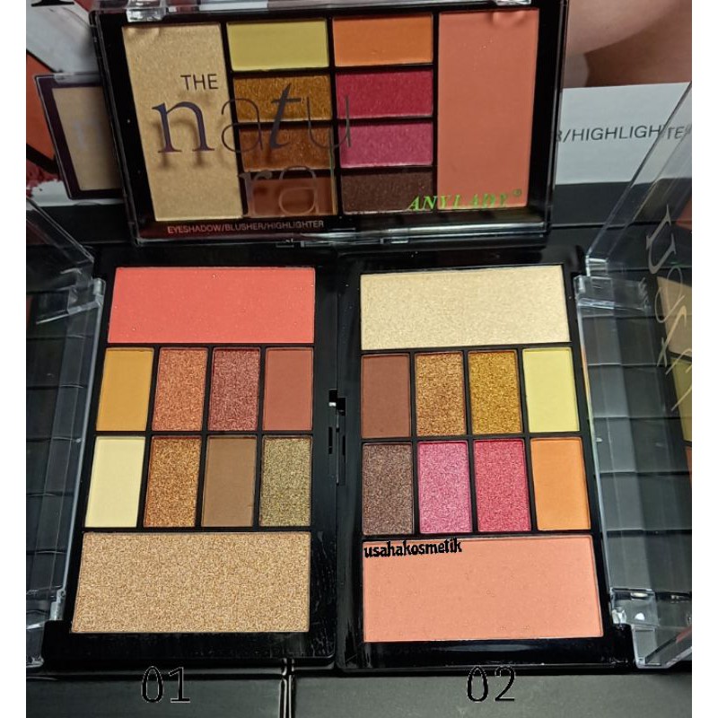 VIRAL EYESHADOW COLOR SCHOOL THE NATURAL BEAUTY NO.718 / 717 / 794B