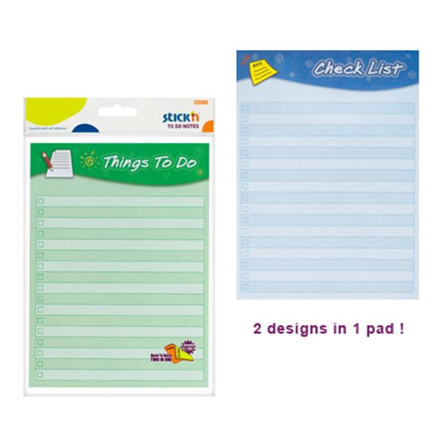 

Stick'n Schedule Notes 21302 2in1 notes Things to do - Memo Tempel Sticky Notes RB9
