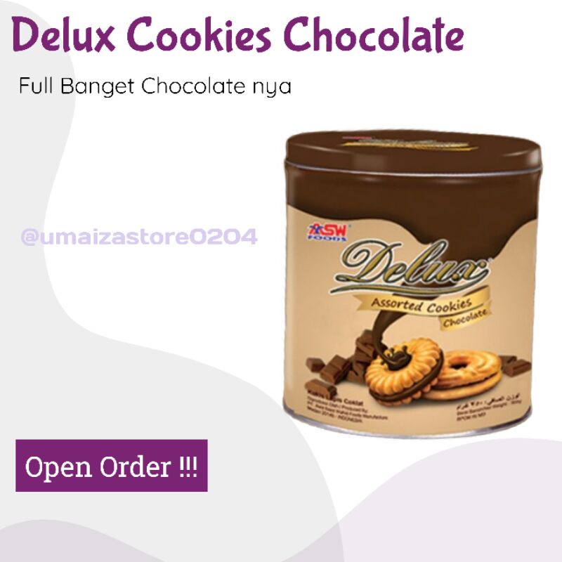 

Delux Cookies Chocolate 350g