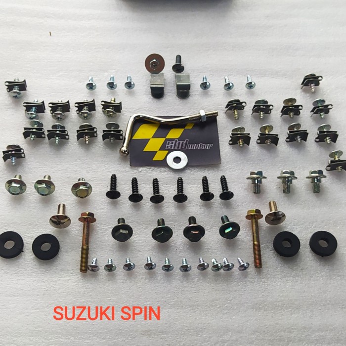 baut full body suzuki spin 125/baut lengkap suzuki spin 125
