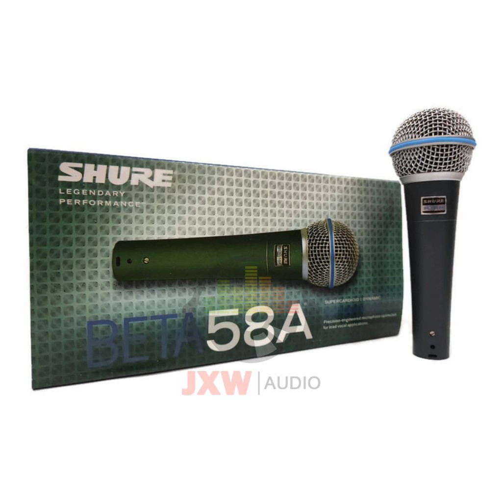 MIC SHURE BETA 58 A LC / MICROPHONE SHURE KABEL BETA 58A LC /  MIC KABEL SHURE BETA 58A LC / BETA58A