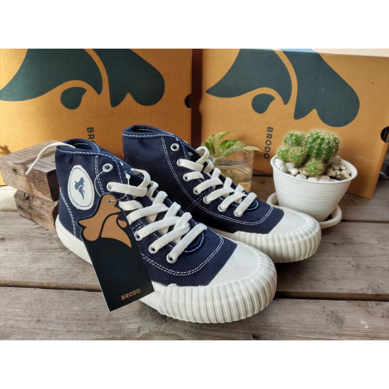 BRODO Vulcan Hi Classic | Sneakers | Sepatu Pria Wanita