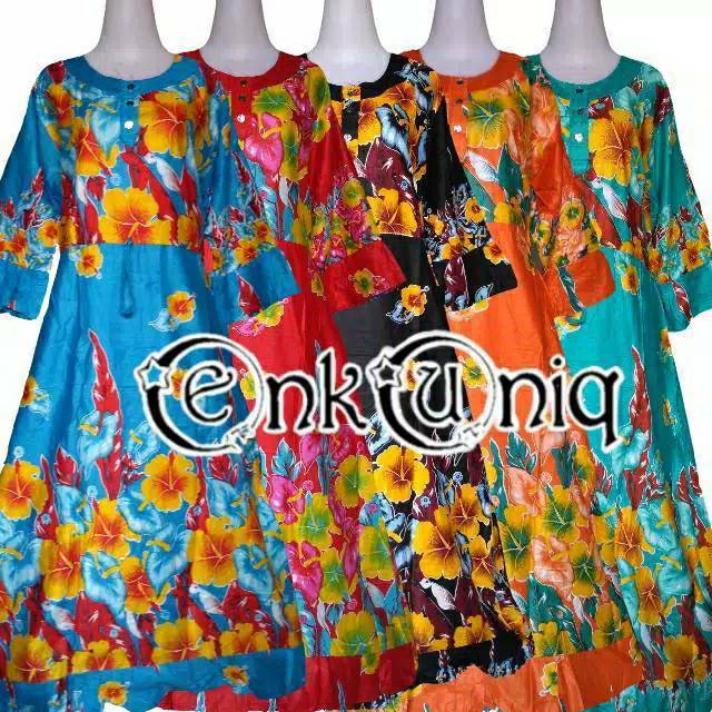 Dress Batik Maura / Batik Maura Kancing / Dress Kancing