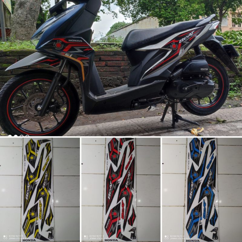 (COD) striping variasi beat fi 2020 icon isp