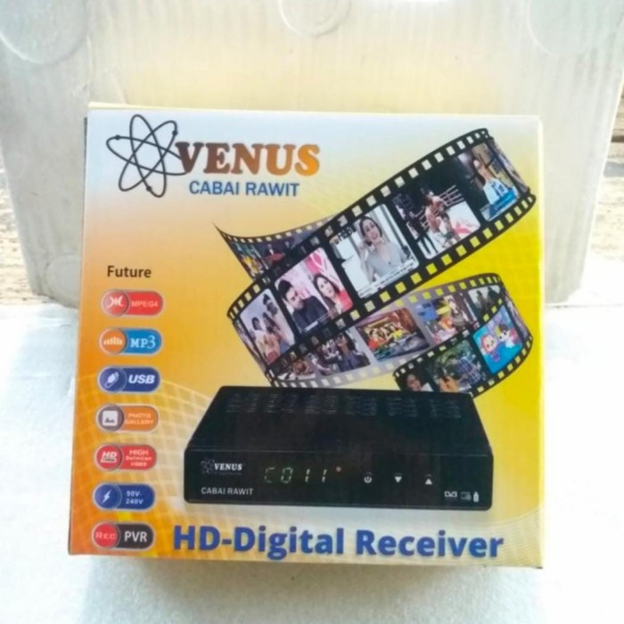 SET TOP BOX TV DIGITAL/ DVB T2 RECEIVER TV DIGITAL/DEKODER TV DIGITAL - Tampa HDMI