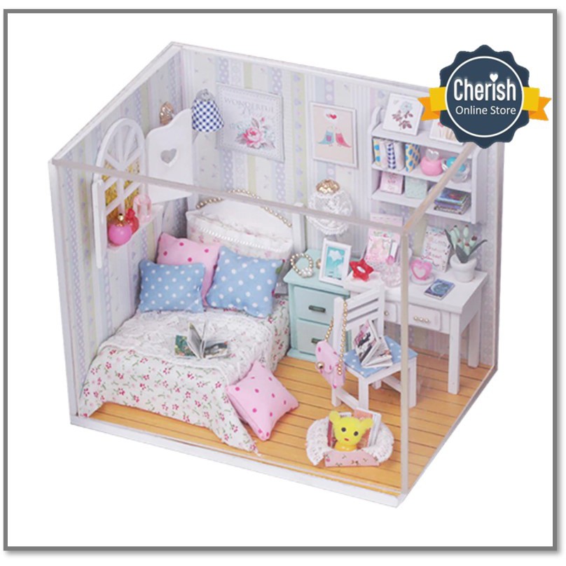 DIY Miniature Doll House - Rumah Miniature - M013 - Pajangan Rumah - Hiasan - Kado Unik