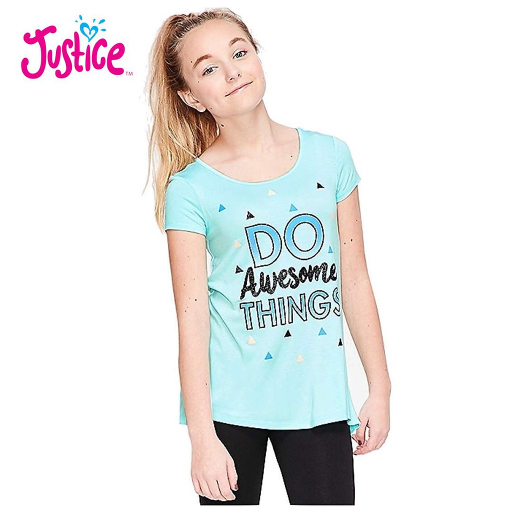  Justice  Kaos  Anak  Perempuan Do Awesome Things Sisa Ekspor 