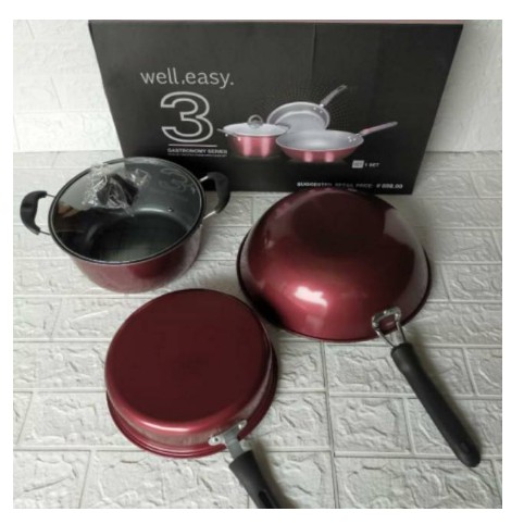 PANCI SET WELL EASY WELL EASY 3IN1 / PANCI SET 3IN1