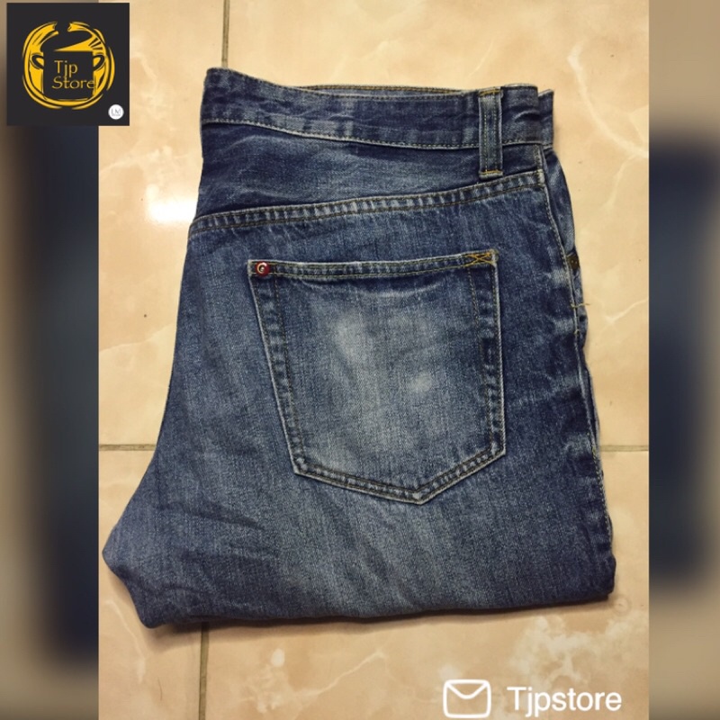 Celana Jeans Denim Second Bekas Branded Pl Global Work Size 36