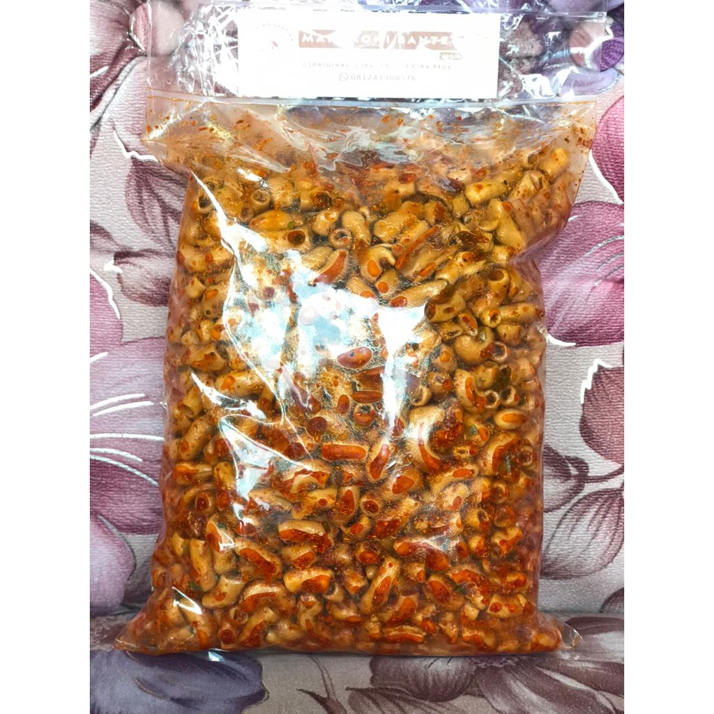 500 GR MAKARONI BANTET DAUN JERUK ( setengah kilo ) - 100% TIDAK KERAS