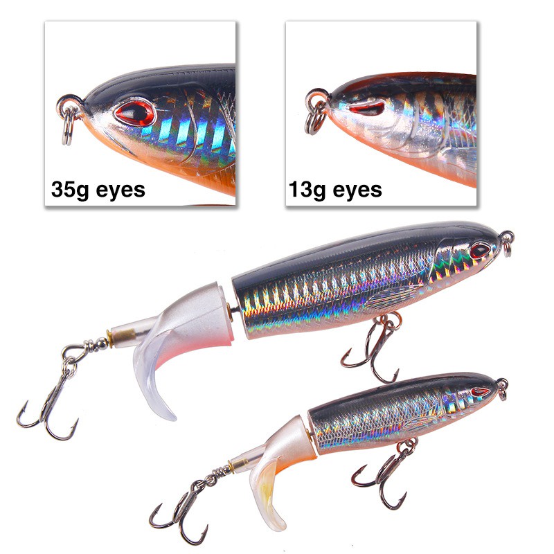 Bisa COD Umpan Pancing Popper Fishing Lure Bentuk Ikan Long Tall 15G ; 35G - Atriptime SCF3109