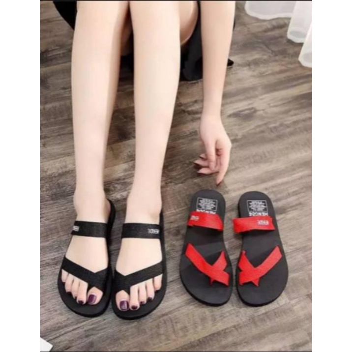 SANDAL WANITA TALI SILANG [HENGDE]