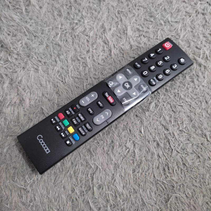 Remot TV COOCAA Smart TV Terbaru Dengan Youtube 100% Original - Remot TV COOCAA Smart TV - Remot TV 