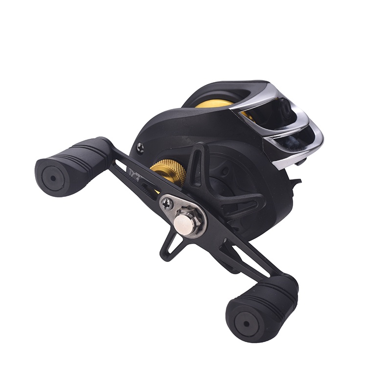 baitcasting reel kiri 8-10kg drag 18+1BB reel pancing reel bc Murah kiri handle