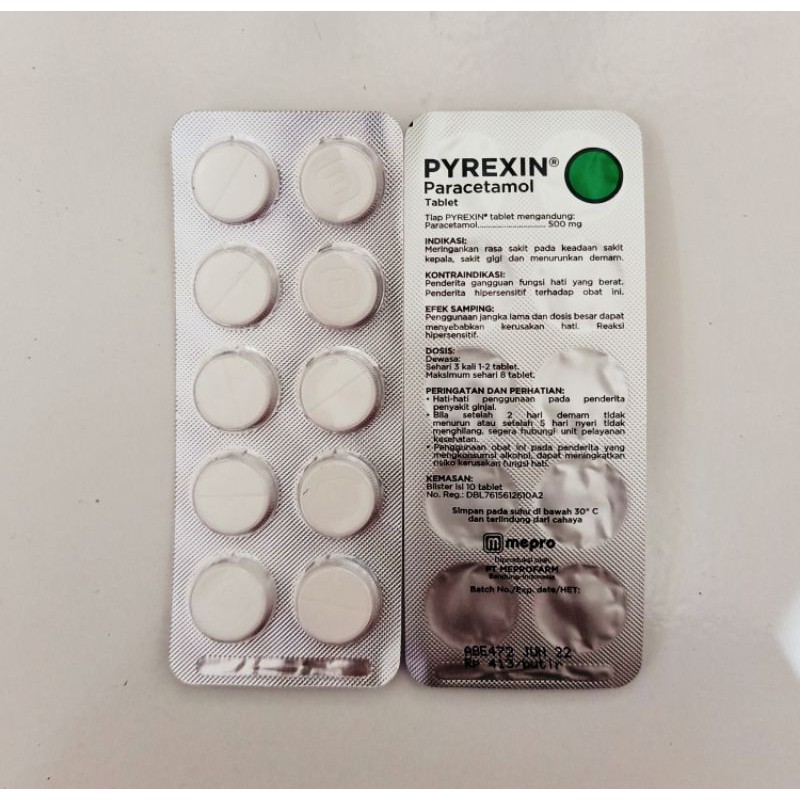 Pyrexin Paracetamol tablet